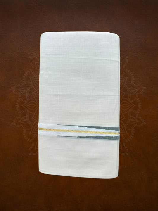 Premium Handloom Puliyilakkara Mundu - LHMDB026-10