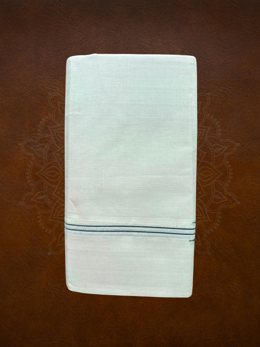 Premium Handloom Puliyilakkara Mundu - LHMDB026-3