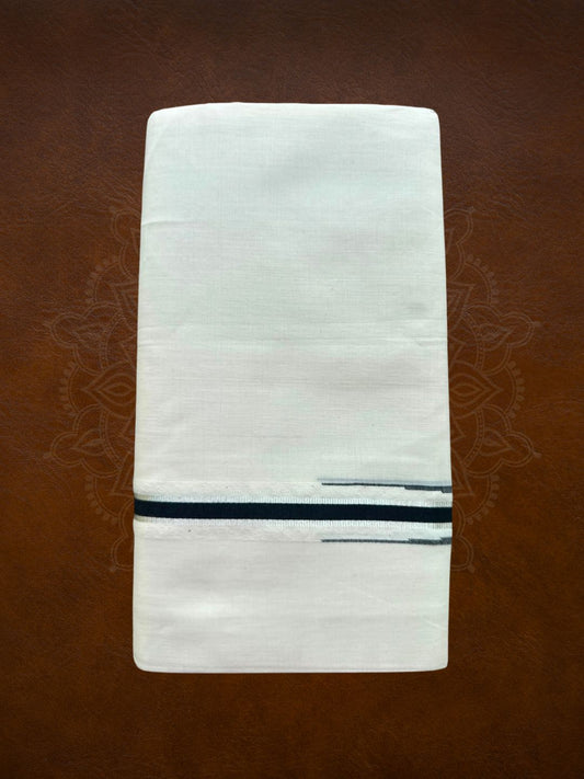 Premium Handloom Puliyilakkara Mundu - LHMDB030-3
