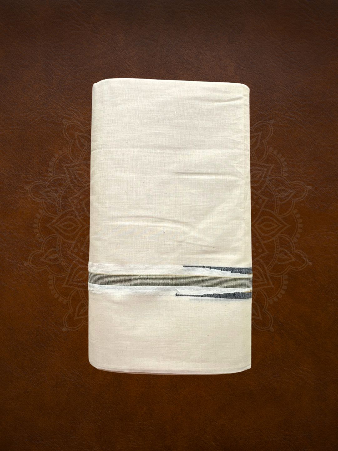 Premium Handloom Puliyilakkara Mundu - LHMDB026-4
