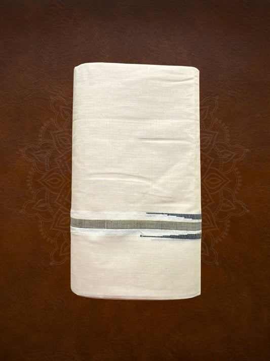 Premium Handloom Puliyilakkara Mundu - LHMDB026-4