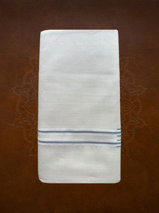 Premium Handloom Puliyilakkara Mundu - LHMDB026-5