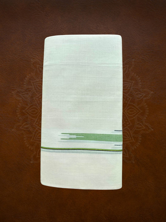 Premium Handloom Puliyilakkara Mundu - LHMDB026-8