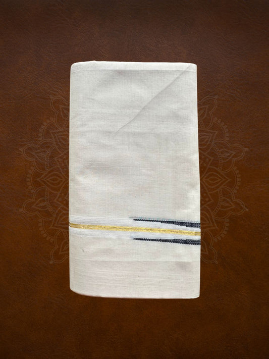 Premium Handloom Chuttikkara Mundu - LHMDB001