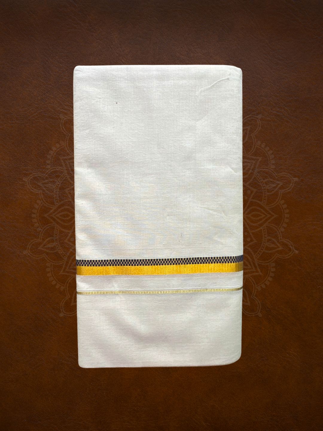 Premium Handloom Puliyilakkara Mundu - LHMDB029