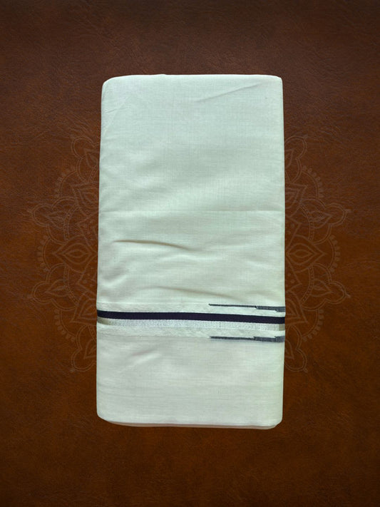 Premium Handloom Puliyilakkara Mundu - LHMDB024