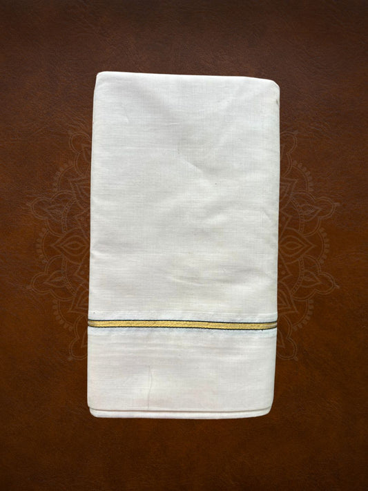 Premium Handloom Puliyilakkara Mundu - LHMDB027